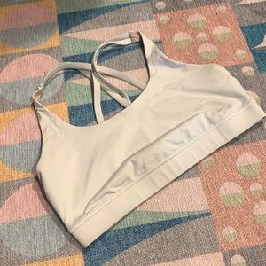 Lululemon Energy Sports Bra in White